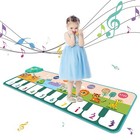 Kids Musical Piano Mat Dance Keyboard Floor Play Mat Educational Toy For Baby Us