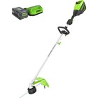 Greenworks Pro 60v 16   Cordless String Trimmer 4 0 Ah Battery   Charger St60l413