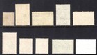 Ceylon Sri Lanka Stamps Lot Of 10 Mainly Used Older