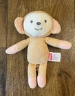 Fisher Price Snugamonkey Monkey Plush Tan Style 96778 Small Lovey Baby Toy 8 In