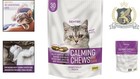 Delicious 4oz Calming Chews For Cats  60 Count - Tasty Stress Relief Solution