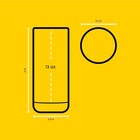 Joyjolt Faye 13oz Highball Glasses Set Of 6 Lead-free Crystal Tall Cocktail Glas