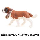 Papo Saint Bernard Dog Figure Hand Painted Collectible Toy Figurine 54009 New