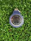 Rugged Outdoor Style Clip On Watch Blue Dial Carabiner Sport Utility Vintage