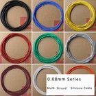 30awg-2awg Chose Colors Ul Multi-strand Silicone Flexible Soft Cable 0 08mm Wire