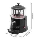 5l Commercial Hot Chocolate Machine Maker For Heating Chocolate Coffee Milktea