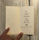 Vtg Christmas Greeting Card Made In Usa Paper Collectible 0c23 915r