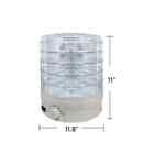 Hot 5 Trays Food Dehydrator Machine Adjustable Portable Countertop Fruit Drying