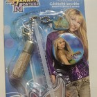 Hannah Montana Secret Celebrity Flavored Lip Glosses Keychain Guitar Heart New
