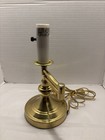 Vintage Brass Swinging Swing Arm Table Desk Nightstand Lamp