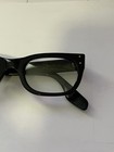American Optical Vintage Eyeglasses- Aosafety-made In Usa-5 1 2-46-22-black-rare