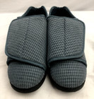 Silverts Men Slip Resistant Slippers Comfort Shoes Blue Size 12 Sv55105