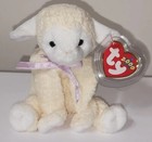 Ty Beanie Baby - Fleecie The Lamb  6 Inch  New Mwmts Plush Stuffed Animal Toy