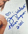 Signed Autograph Photo 8x10 Jennifer Walcott Miss August 2001 Playboy Model Coa