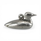 Sterling Silver Mallard Duck Charm For Bracelet Vintage Decoy Hunter Gift