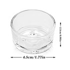36pack 1 X 2 Inches Clear Glass Tealight Candle Holders use For Weddings 