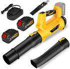 540cfm Cordless Leaf Blower 6 Speed Levels Electric Air Blower With 2 Batteries