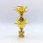 Lamp Finial-large Pineapple-polished Brass Finish  Highly Detailed Metal Casting