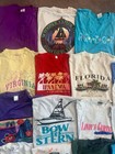  19  Vintage T-shirt Wholesale Lot- Graphic Print Travel Sports Promo Retro