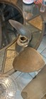 Vintage Michigan Blade Brass   Bronze Boat Propeller Ajc 461 10  Inch
