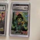 Lot Of 18  Marvel Graded Cards Cgc Falcon Tigra Red Skull Drax 10  Thatched Foil