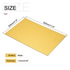 3pcs Abs Engraving Double Color Sheet Black gold For Badge Sign