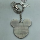 Mickey Mouse Stars   Stripes Shaped Solid Metal Keyring     Disney Parks     New