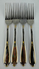 Yamazaki Victoria Gold Stainless Silverware Flatware Japan Golden Accent  16 Pcs