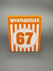 Whataburger Individual Glossy Restaurant Table Tent  67