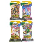     complete Pack Art Set Of  4  Evolving Skies Sleeved Booster Packs Pokemon Tcg