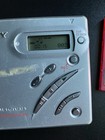 Sony Minidisc Player   2 Mini Discs Silver  tested And Working 