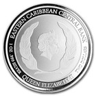 2018 Dominica  the Nature Isle  1 Oz Silver Coin