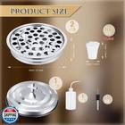 Zhehao 2 Sets Holy Communion Trays For Churches With Lid  Churches Cup Filler