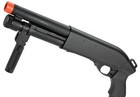Airsoft Aps Cam870 Shell Ejecting Tactical Pump Action Gasmkii Shotgun- Aow