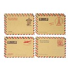  40pcs 11x16 2cm 4 33x6 38inch Airmail Vintage Kraft Paper Envelopes For 