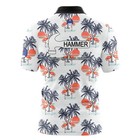 Hot Personalization Hammer Flamingo Sunset Bowling Jersey Shirts - All Size