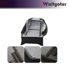 4 Pieces Front Seat Cover Perforated Leather Black For Rdx 2007-2012