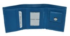 Kids Wallet Small Trifold New Blue Very Cute Wallet Gift Idea Free Shipping