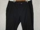Nike Rain Pants Men Size 2xl Hypershield Core Black Ankle Zip Belted Waterproof