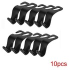 1 4pcs Car Seat Back Headrest Hooks Hanger Holder Hook For Bag Purse Shopping