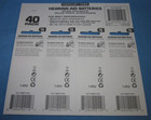 A Pack Of 40 Battery   Size 13 Hearing Aid Batteries   Best By Date Of 08 2024
