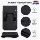 Anti Theft Travel Money Belt Bag Wallet Credit Card Id Cash 
