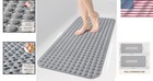 Non Slip Bathtub Mats Suction Cups Washable Bathroom Inside Shower Mat Anti M   