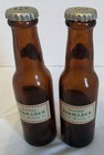 Vintage Schlitz Beer Mini Glass Advertising Bottle Salt Pepper Shaker