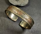 B1009 Ethnic Handmade Yoga Vintage Filigree Cuff Bangle Cute Gift Bracelet Nepal