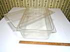 Rubbermaid En 631-1 Commercial  Food Storage Container 19 5l Clear W  lid
