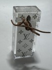Louis Vuitton Clear And White Travel Dominos Game Set Monogramed Novelty Htf
