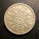 1955 Great Britain Two Shillings Coin