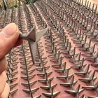 200pcs Tire Puncture Spikes Heavy Portable Duty Carbon Steel Triangle Road Spike