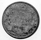 1911 Canada 50 Cents Silver Coin - G